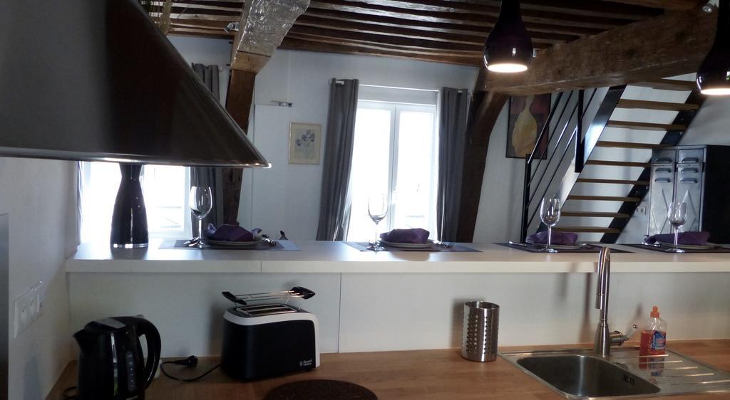 Appartamento La Cachette de la Roche-Guyon Esterno foto